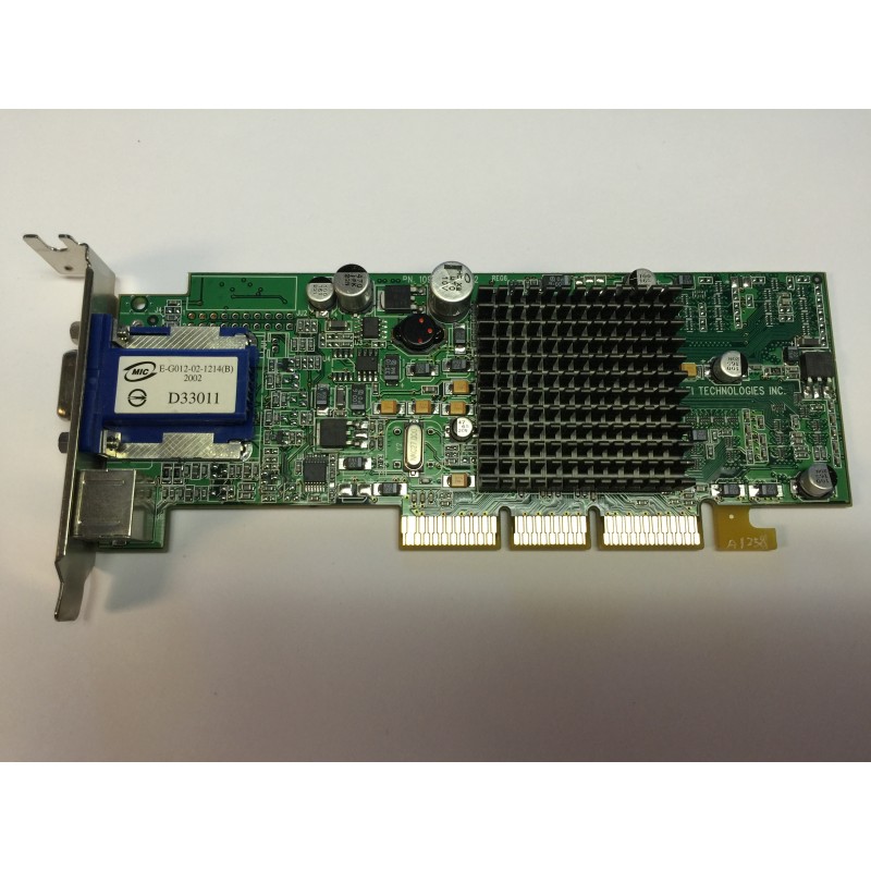 Dell Radeon 7500 32MB 4X AGP VGA and Video Output Low Profile Video Card 9N151