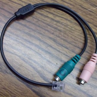 HEADSET BUDDY 01-PC35-RJ9 PC HEADSET TO RJ9/RJ10/RJ22 PLUG PHONE CABLE ADAPTER