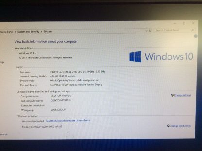 Dell Optiplex 790 i5-2400 3.10 GHz 4GB 320GB Windows 10 PC Computer Low Profile - Image 4