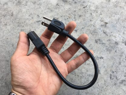 Power Cord for Computer 1ft 16AWG 5-15P To C13 - Image 4