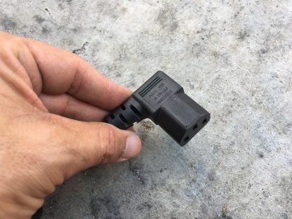 Power Cord for Computer 6 ft 18 AWG Right Angle C13 to 5-15P - Image 3