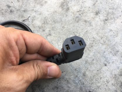 Power Cord for Computer 6 ft 18 AWG Right Angle C13 to 5-15P - Image 4