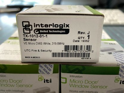 Interlogix TX-1012-01-1 Alarm Sensor VE Micro DWS 319.5MHz Lot of 5 - Image 2