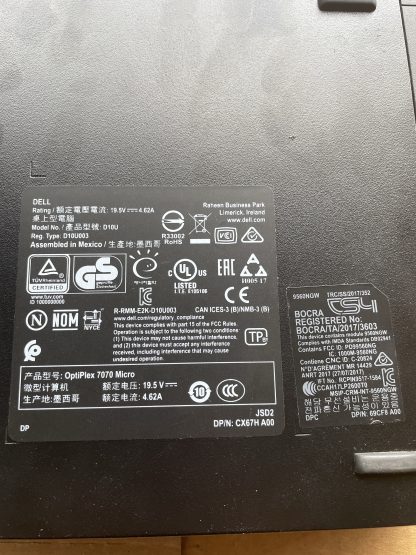 Dell OptiPlex 7070 USFF i5-9500T 2.20GHz 16GB 1TB Windows 11 Computer - Image 14