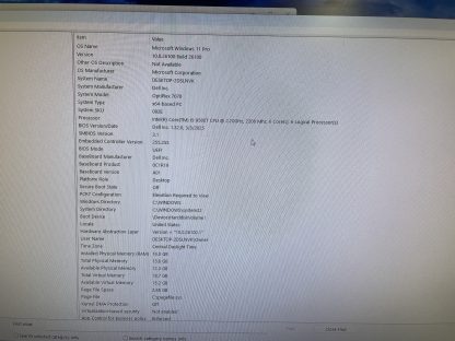 Dell OptiPlex 7070 USFF i5-9500T 2.20GHz 16GB 1TB Windows 11 Computer - Image 13
